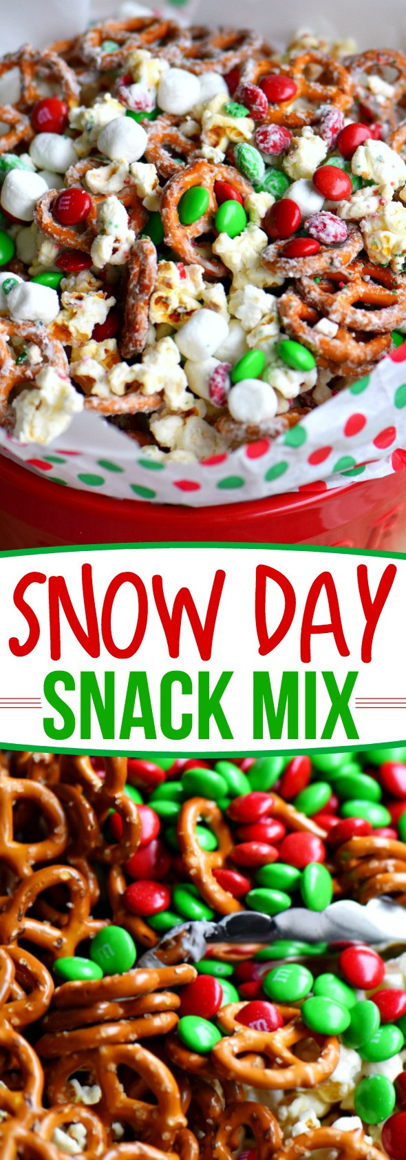 Holiday Party Snacks Ideas
 Snow Day Snack Mix Mom Timeout