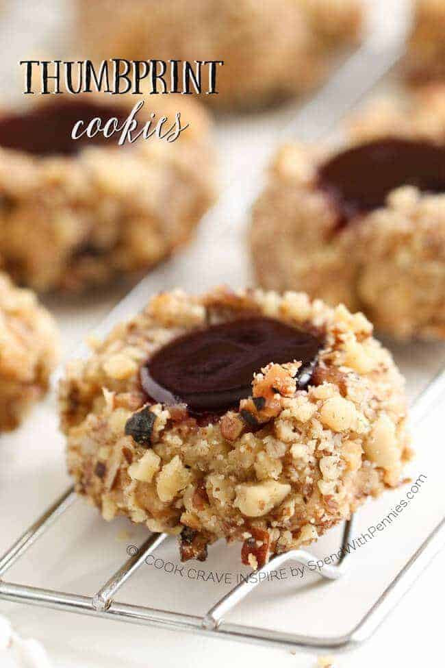 Holiday Thumbprint Cookies
 Classic Thumbprint Cookies Spend With Pennies