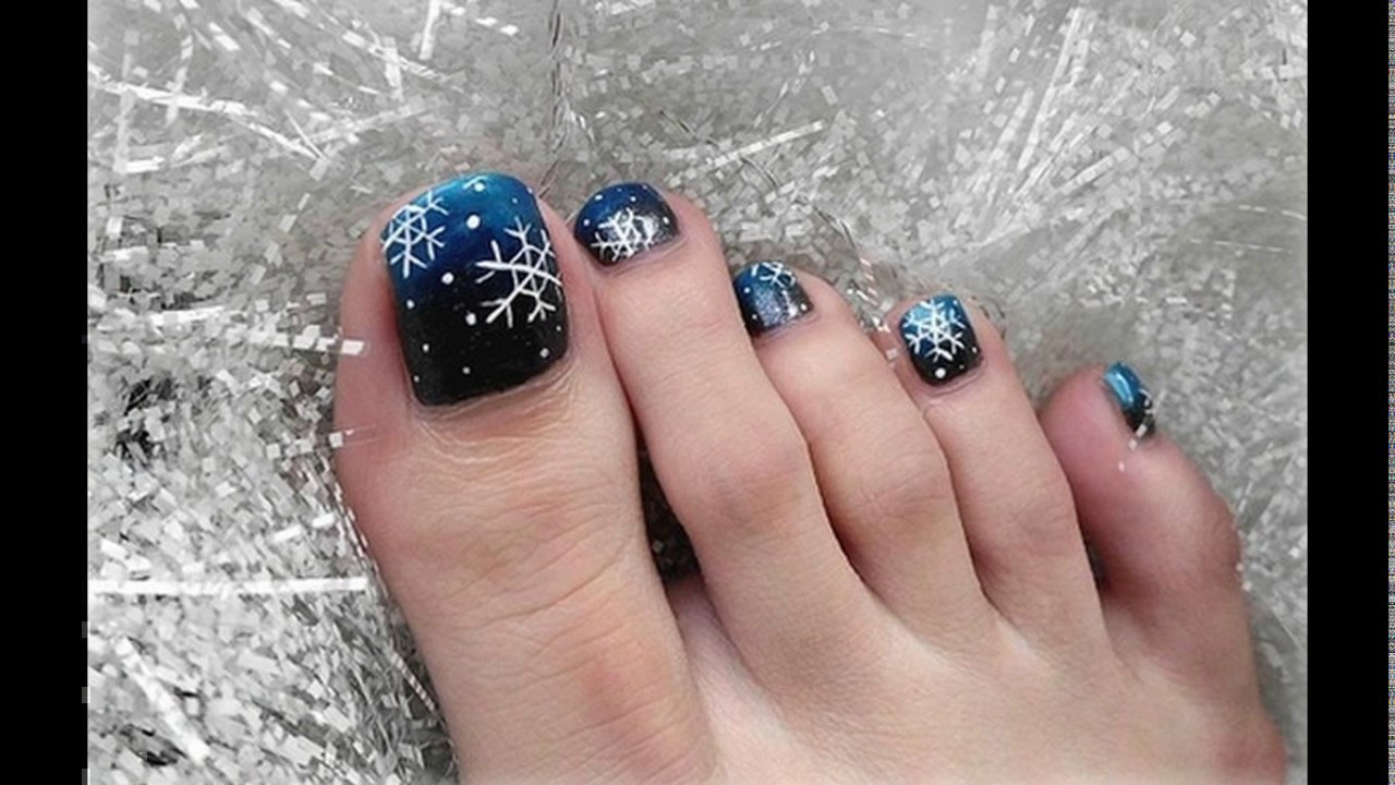 Holiday Toe Nail Designs
 Christmas toe nail designs