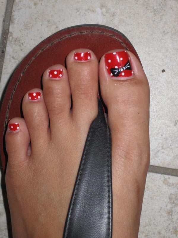 Holiday Toe Nail Designs
 30 Best and Easy Christmas Toe Nail Designs Christmas