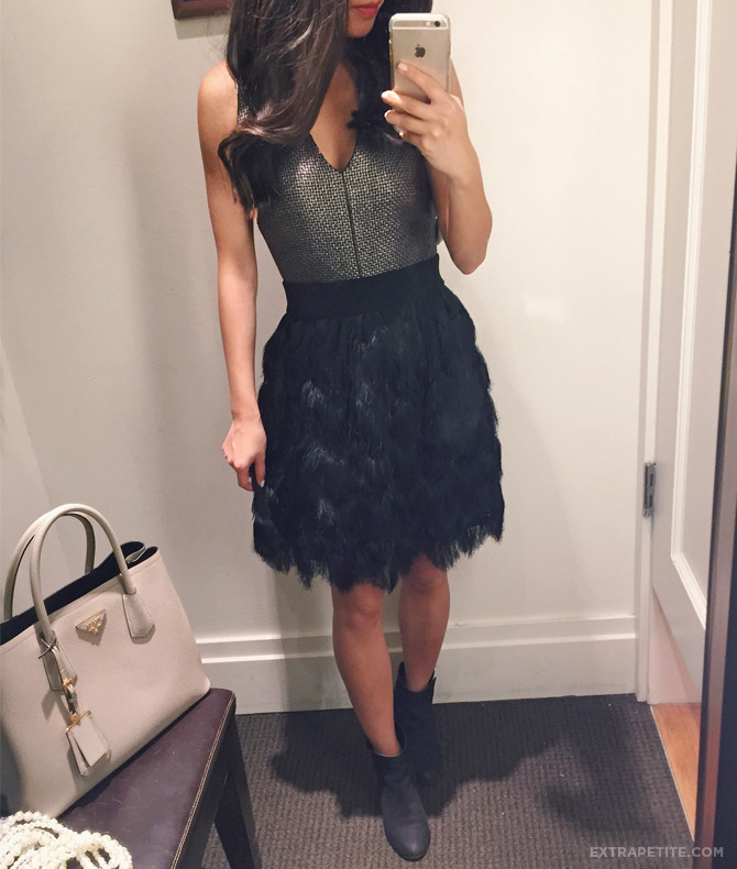 Holiday Work Party Outfit Ideas
 Banana Republic petites holiday work party outfits