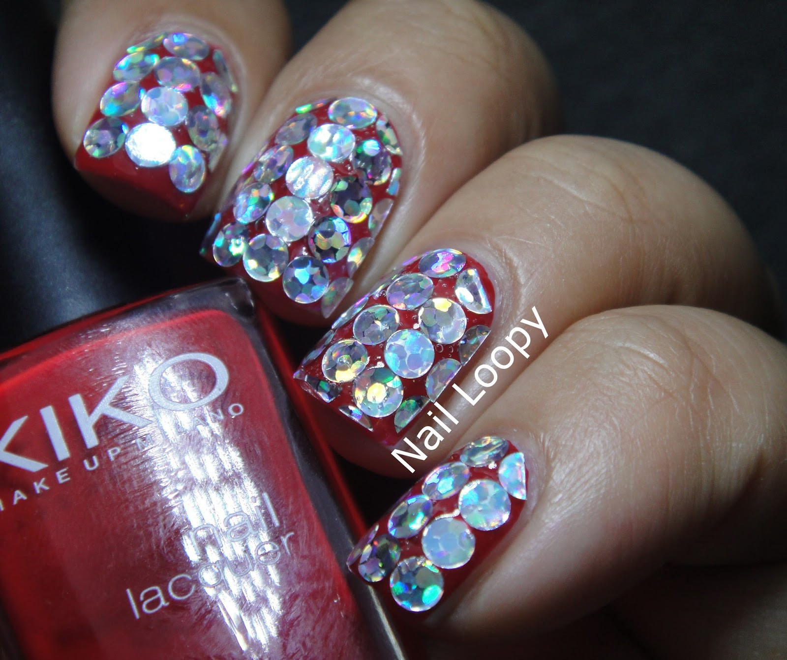 Holographic Glitter For Nails
 nail loopy HOLOGRAPHIC GLITTER PLACEMENT NAILS