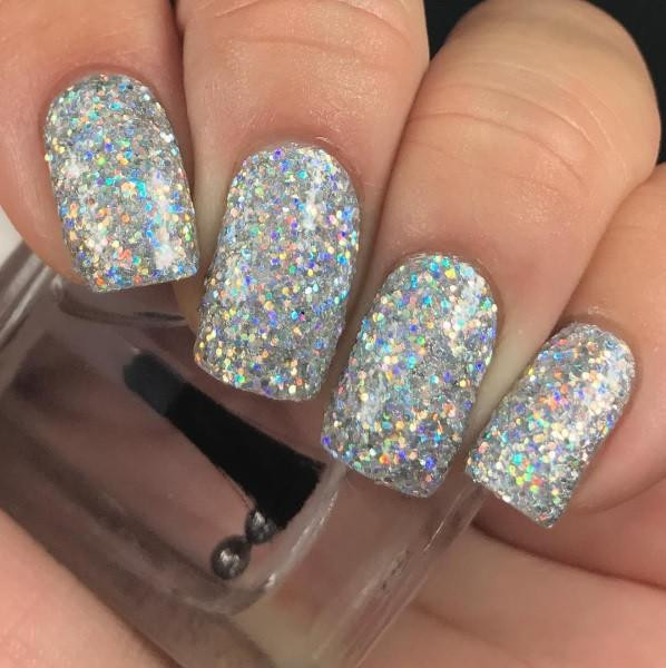Holographic Glitter For Nails
 Billionaire Status Silver Holographic Glitter Body or