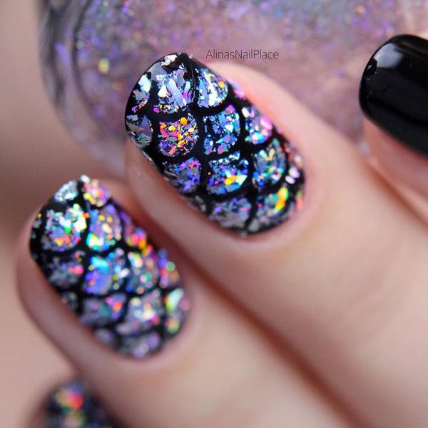Holographic Glitter For Nails
 Rainbow Holographic Flakes Laser Chameleon Nail Glitter