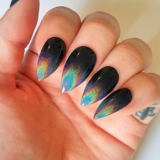Holographic Nail Designs
 Fresh Ways How To Do Ombre Nails At Home