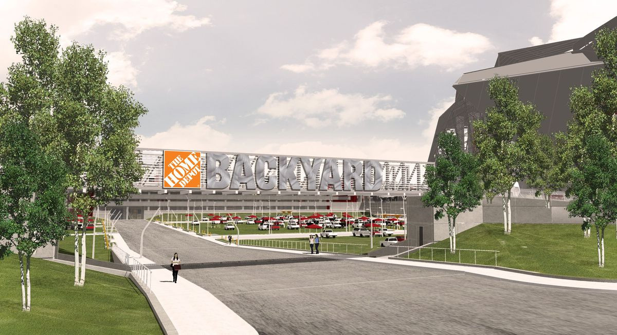 Home Depot Backyard
 Meet the Atlanta Falcons’ new greenspace at Mercedes Benz