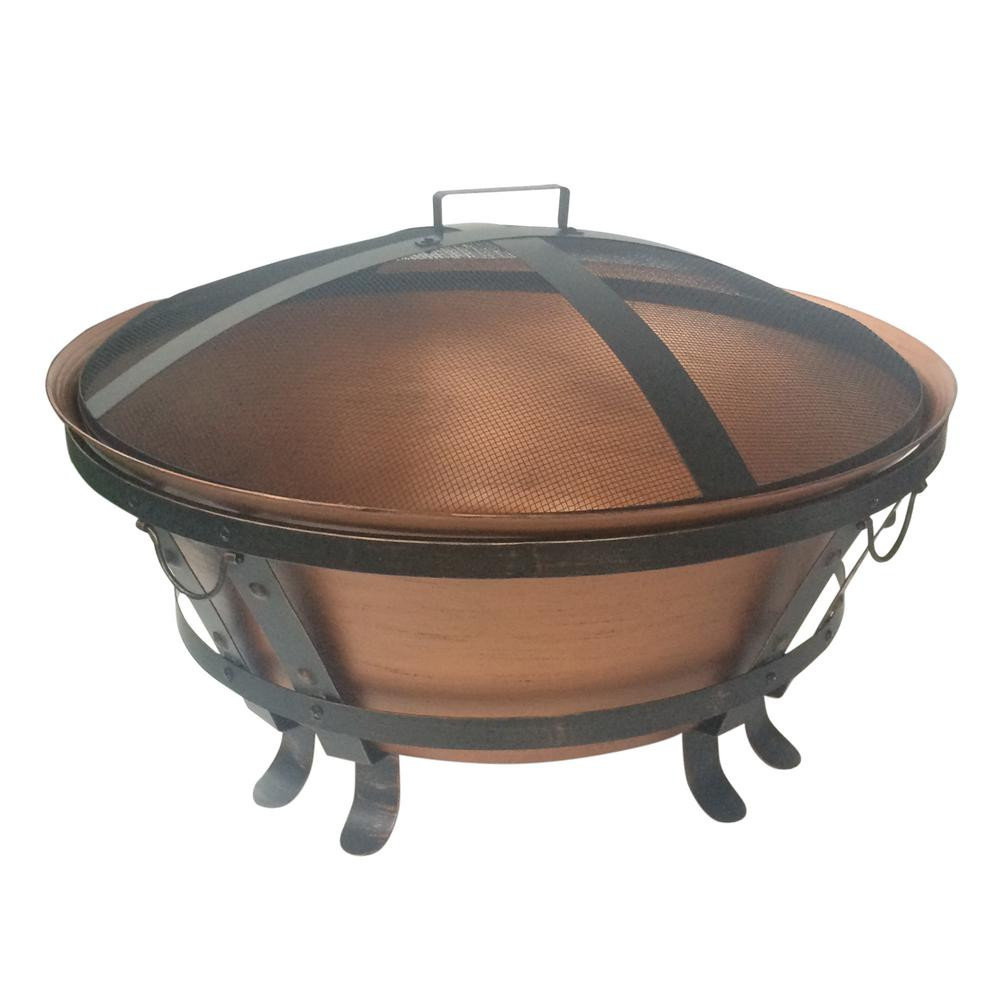 Home Depot Firepit
 34 in Cauldron Cast Iron Fire Pit FT 116 The Home Depot