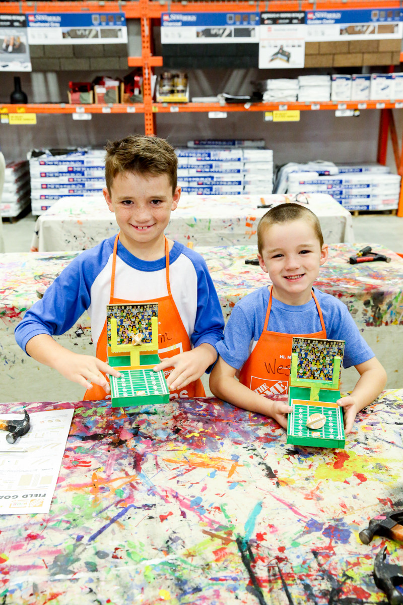Home Depot Kids DIY
 The Home Depot Kids Workshop Bower Power