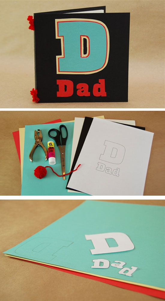 Homemade Birthday Cards For Dad
 Homemade Card Ideas For Dads Birthday