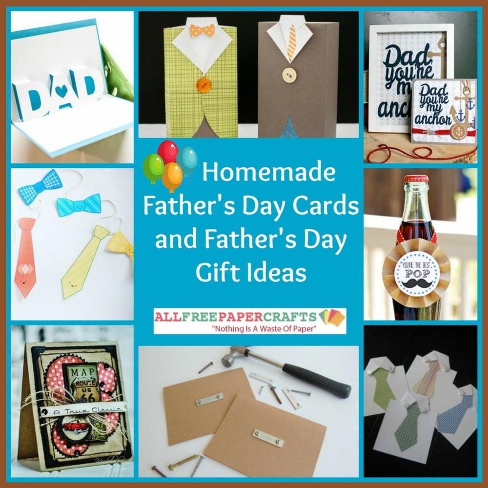 Homemade Father'S Day Gift Ideas
 26 Homemade Father s Day Cards and Father s Day Gift Ideas