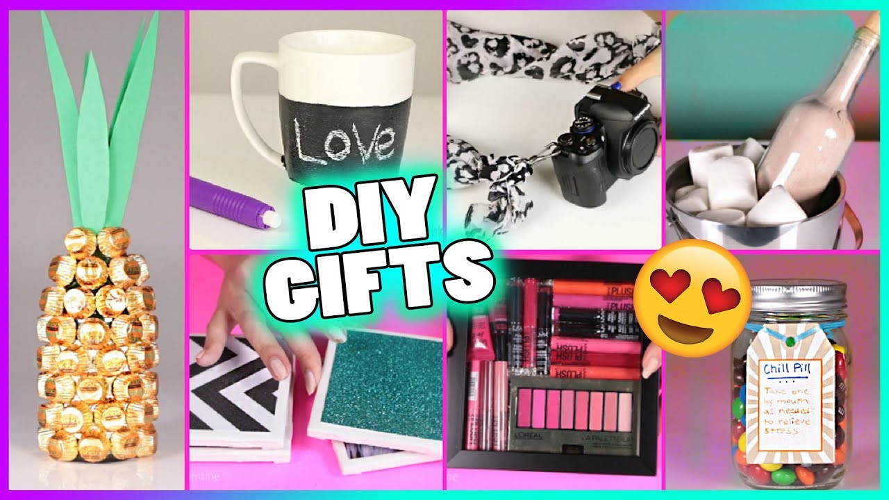 Homemade Gift Ideas For Girls
 15 DIY Gift Ideas DIY Gifts & DIY Christmas Gifts