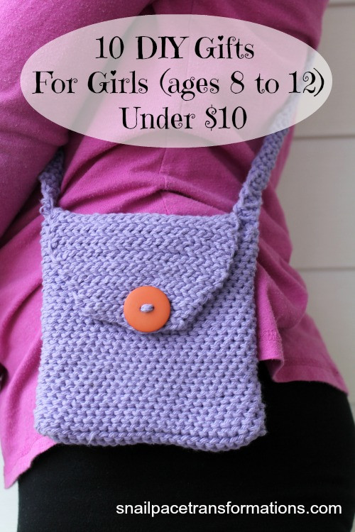 Homemade Gift Ideas For Girls
 10 DIY Gifts For Girls Ages 8 to 12 Under $10 Snail