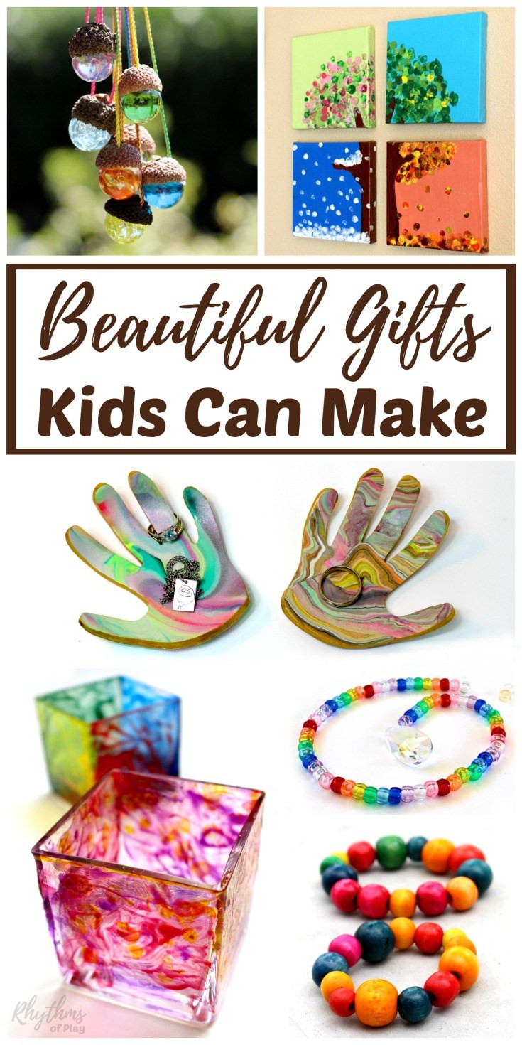 Homemade Gifts For Kids
 Beautiful DIY Gifts Your Kids Can Make