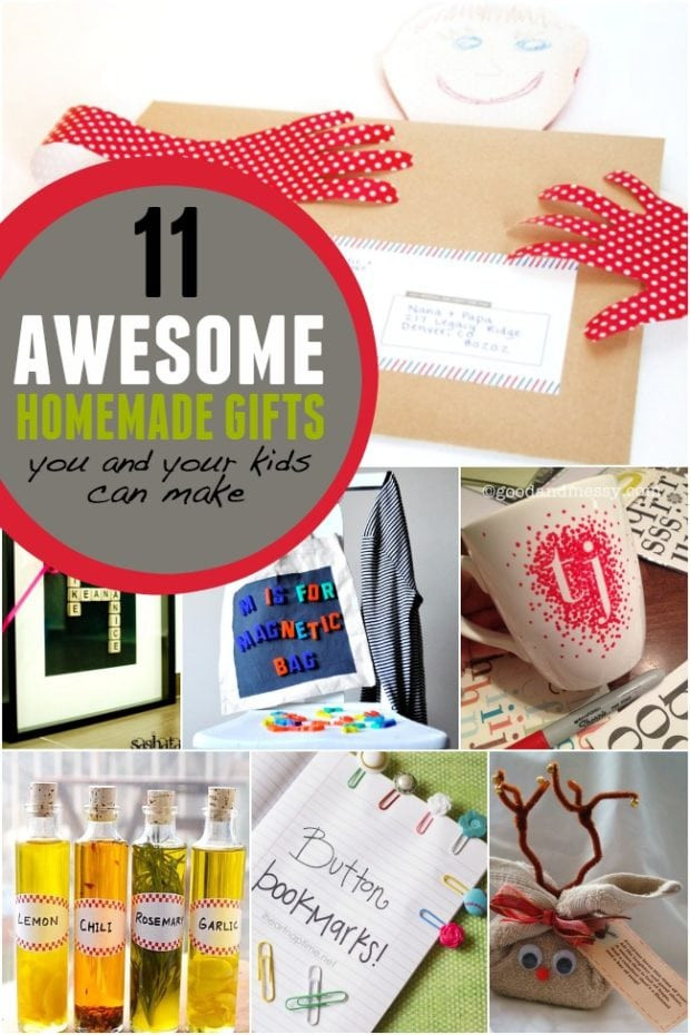 Homemade Kids Gift
 11 Awesome Homemade Gifts You and Your Kids can Make