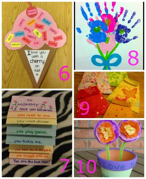 Homemade Mothers Day Gifts For Kids
 20 of the Cutest Homemade Mother s Day Gift Ideas