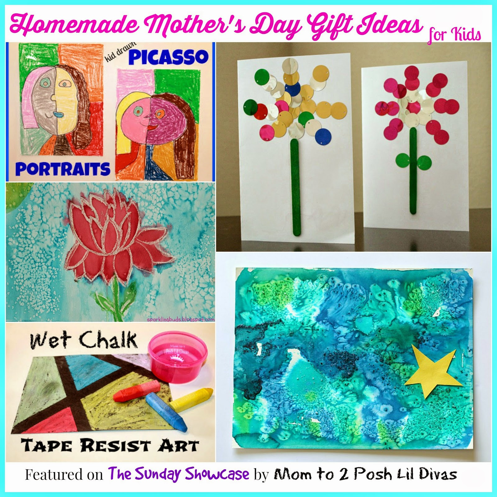 Homemade Mothers Day Gifts For Kids
 any of the links below for the full post and how to s