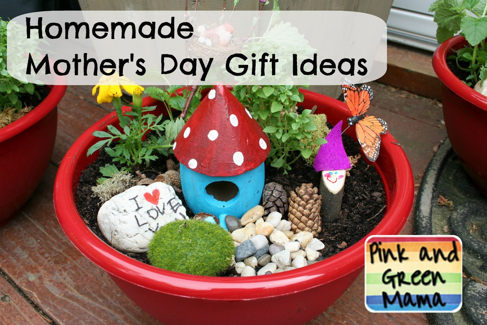 Homemade Mothers Day Gifts For Kids
 Pink and Green Mama Homemade Mother s Day Gift Ideas