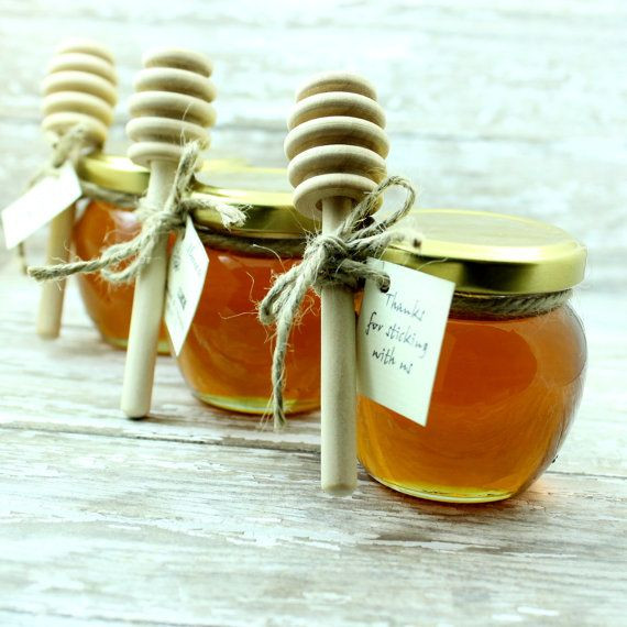 Honey Jar Wedding Favors
 93 best Honey jars wedding party favors images on