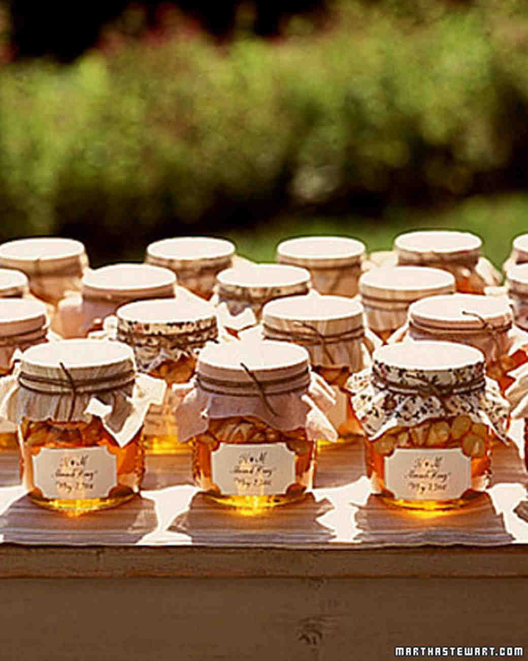 Honey Jar Wedding Favors
 Good Things Wedding Favors