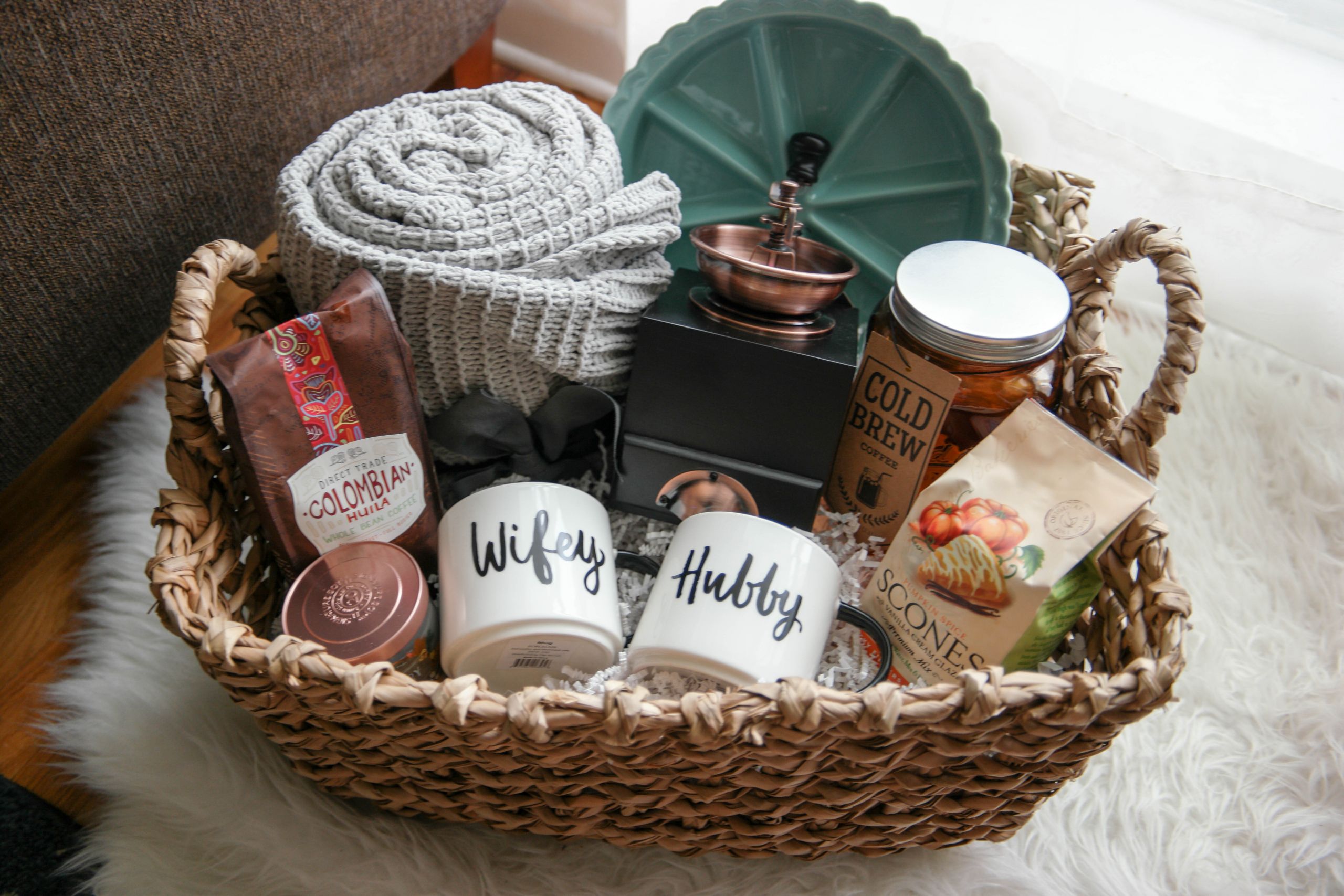 Honeymoon Gift Ideas Couples
 A Cozy Morning Gift Basket A Perfect Gift For Newlyweds