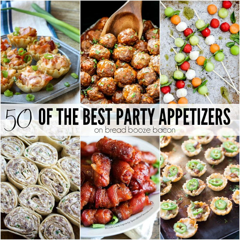 Horderves Ideas For Christmas Party
 50 of the Best Party Appetizers Bread Booze Bacon