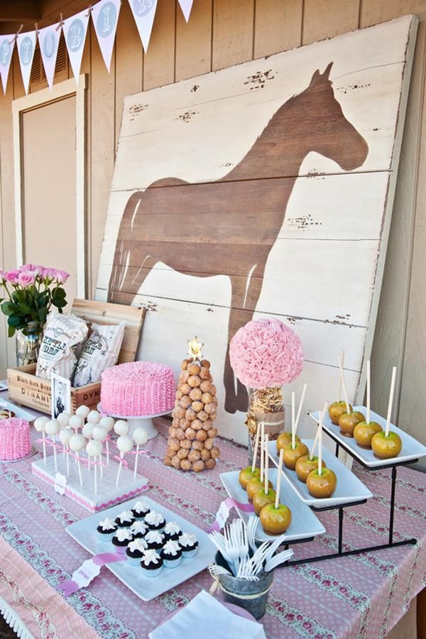 Horse Birthday Party
 10 Rustic Kids Birthday Party Ideas Rustic Baby Chic