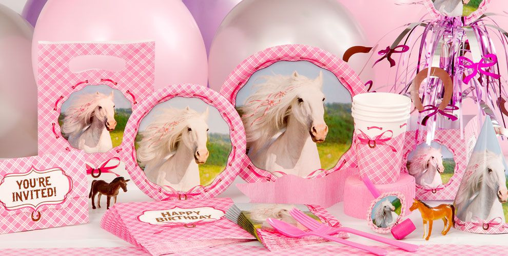 Horse Birthday Party
 Heart My Horse Party Supplies Horse Birthday Decorations