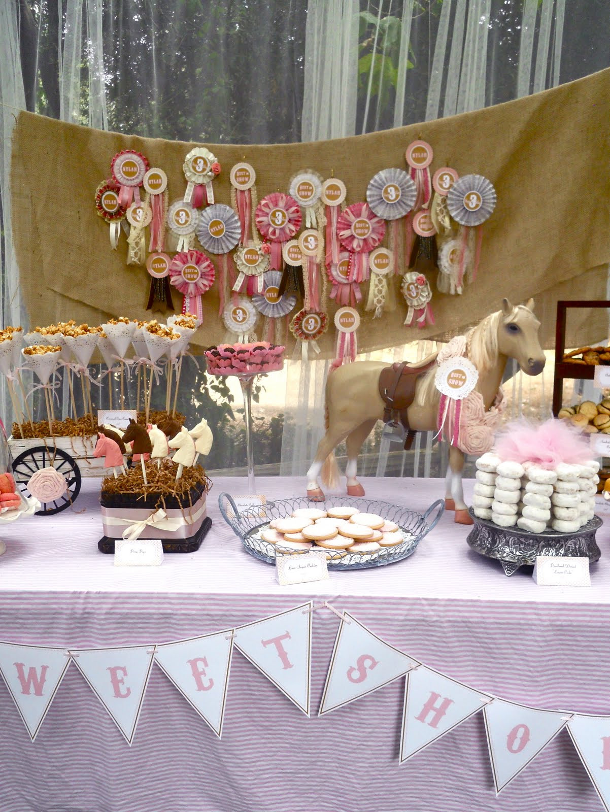 Horse Birthday Party
 Oh Sugar Events Vintage Pony Party