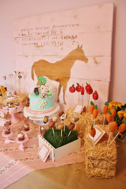 Horse Birthday Party
 And Everything Sweet Horse Themed 2nd Birthday