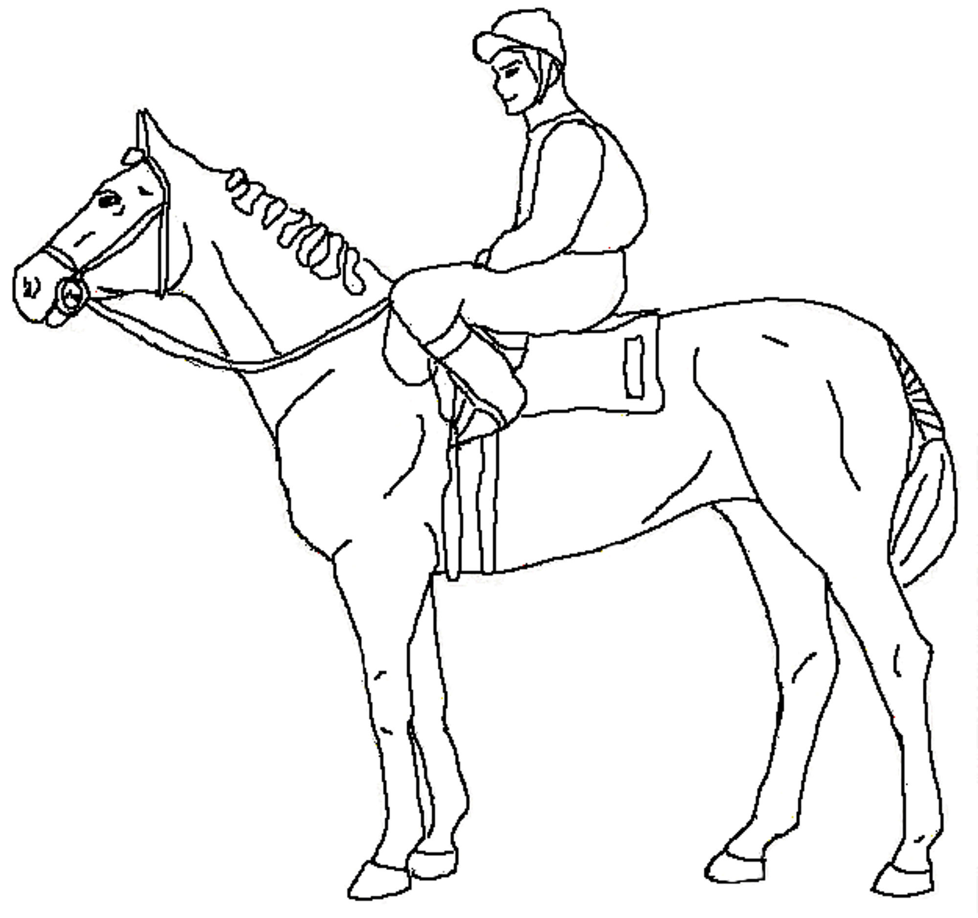 Horse Coloring Pages For Older Kids
 Fun Horse Coloring Pages for Your Kids Printable