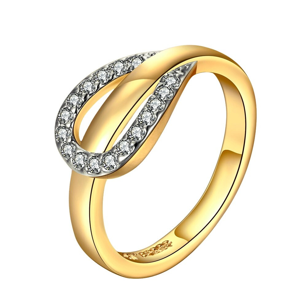 Horseshoe Wedding Rings
 18KGP stamped Gold colour Filled Horse Shoe ring water