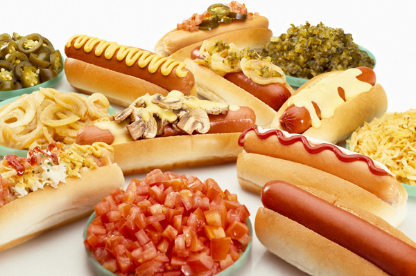 Hot Dogs Condiments
 Creative hot dog toppings