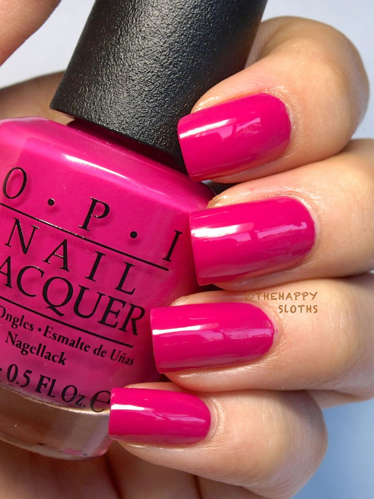 Hot Nail Colors
 Ford Mustang by OPI Nail Polish Collection in "Race Red