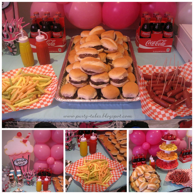 Hot Party Food Ideas
 50 s Diner Themed Party Ideas
