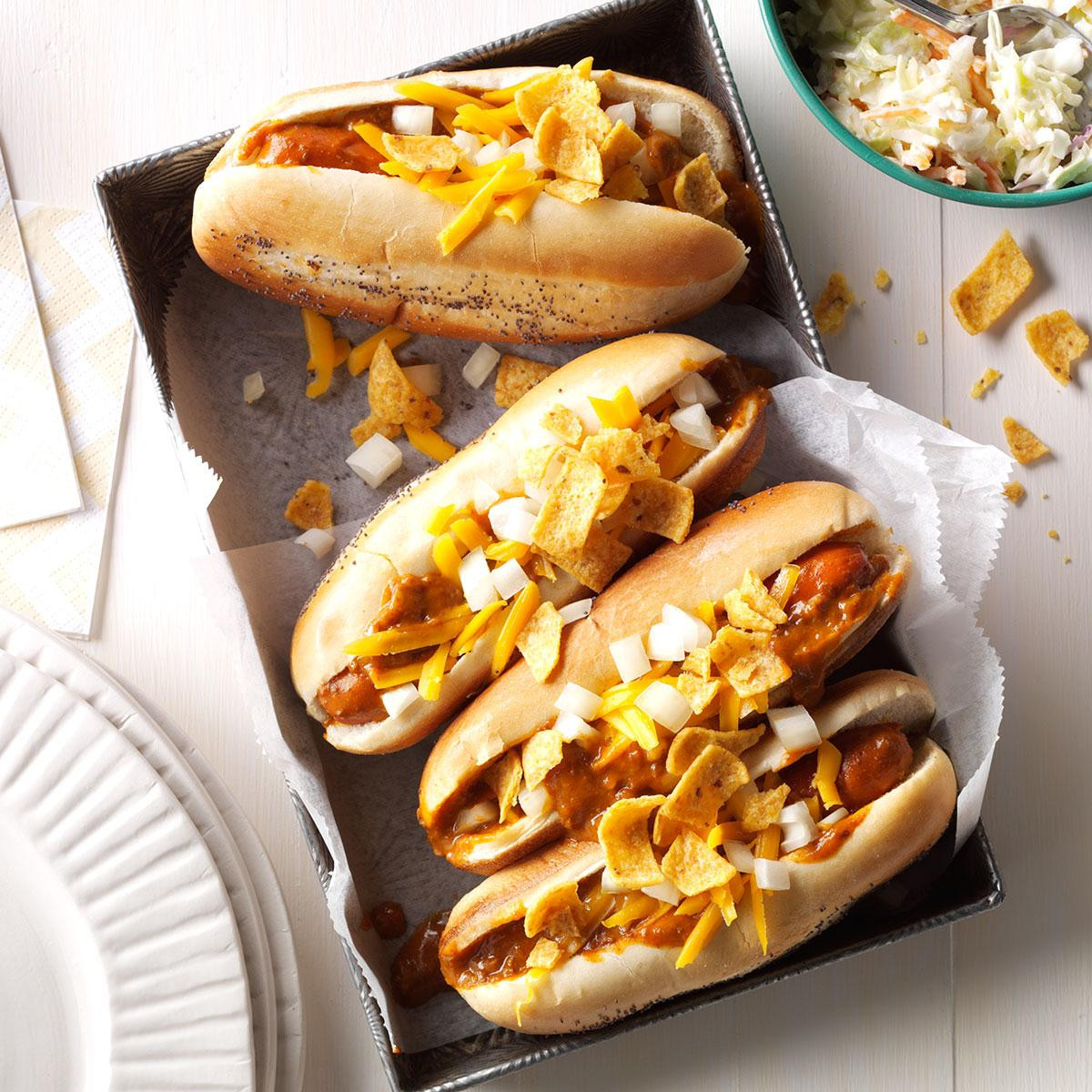 Hotdog Recipes For Kids
 Bandito Chili Dogs Recipe