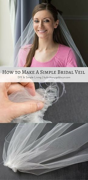 How Do You Make A Wedding Veil
 33 best How to Make a Veil images on Pinterest