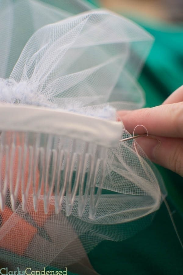 How Do You Make A Wedding Veil
 Simple DIY Wedding Veil