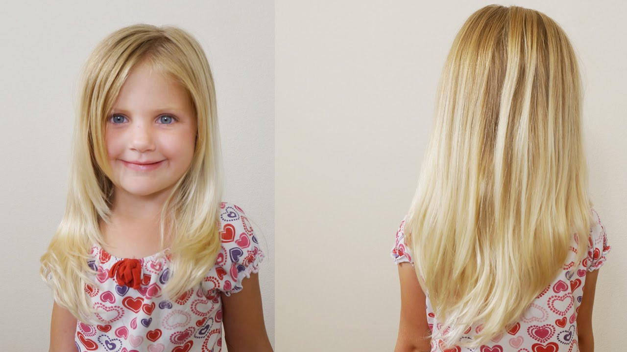How To Cut Little Girl Hair
 How To Cut Girls Hair Long Layered Haircut for Little