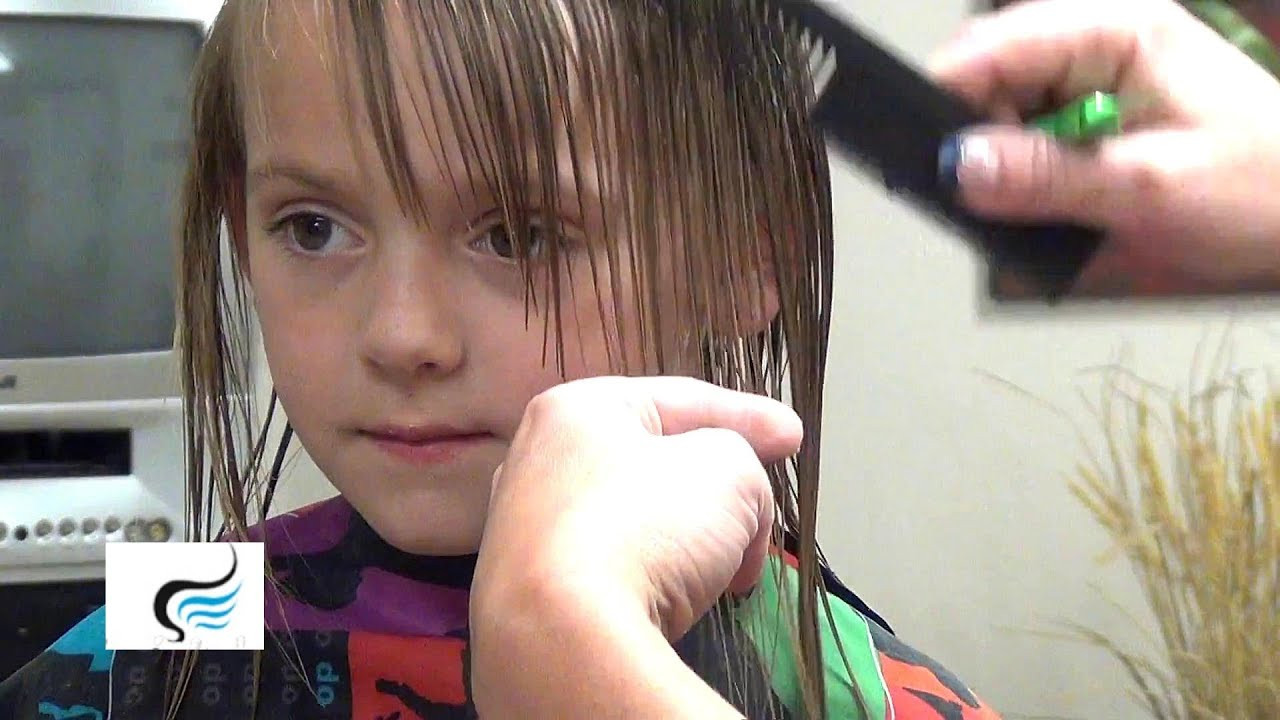 How To Cut Little Girl Hair
 How To Trim Little Girls Bangs