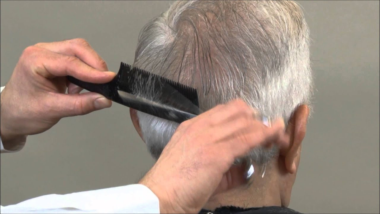 How To Cut Mens Long Hair With Scissors
 Mad Men Hairstyle Scissor Over b