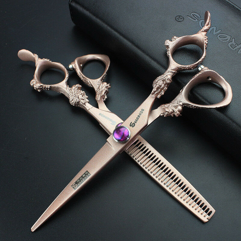 How To Cut Women'S Hair Short With Scissors
 6"Professional Hairdressing Shears Barber Haircut Scissors