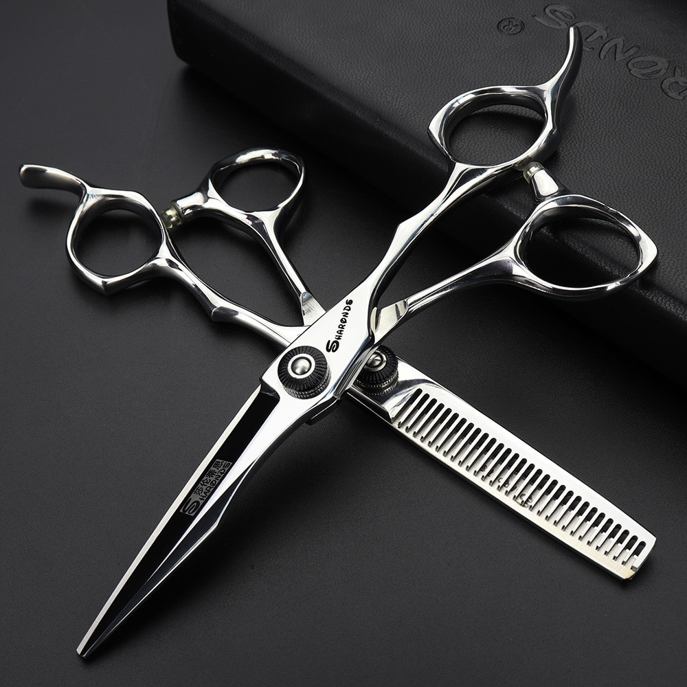 How To Cut Women'S Hair Short With Scissors
 5 5 6 inch Professional haircut cutting scissors hair