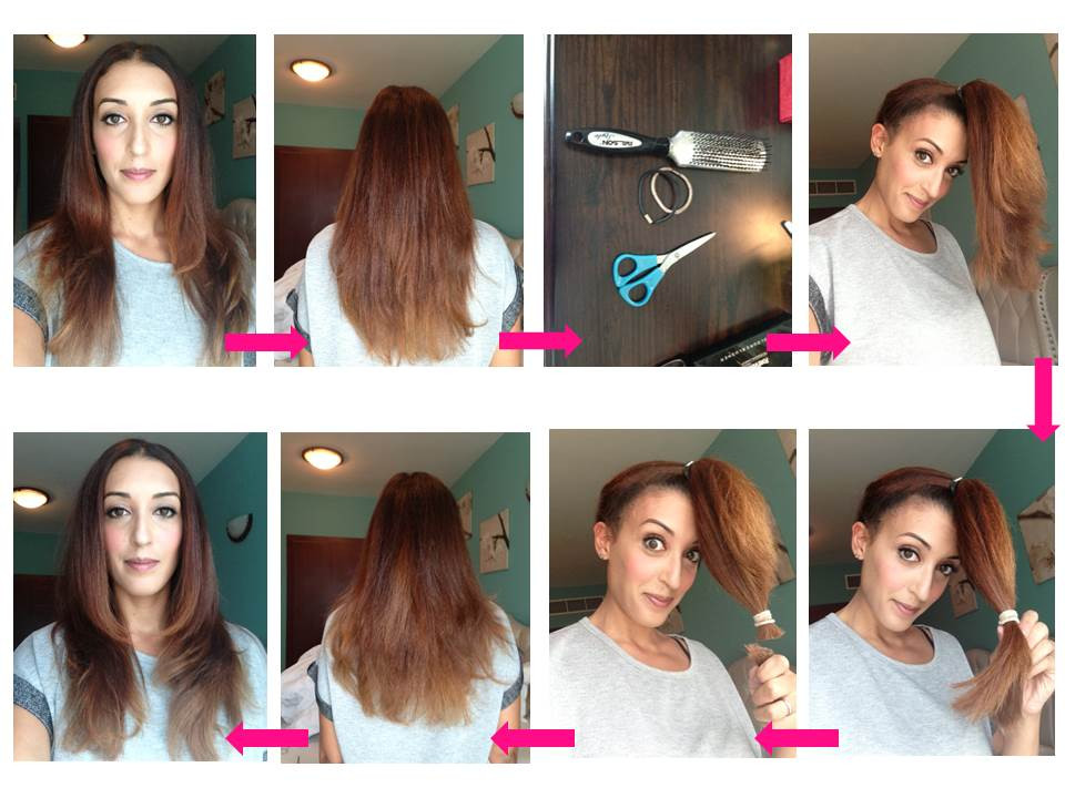 How To Cut Your Own Hair Women
 How Easy Cut Layers Into Your Own Hair