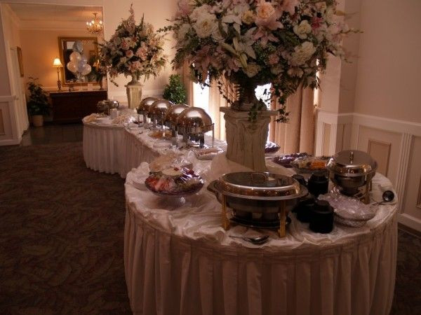 How To Decorate A Wedding Table
 wedding buffet table decorating ideas