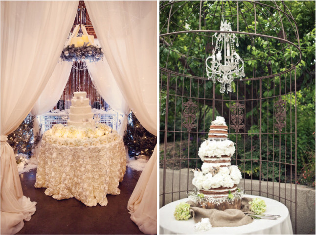 How To Decorate A Wedding Table
 bcgevents Beauty Sightings Cake Table Ideas