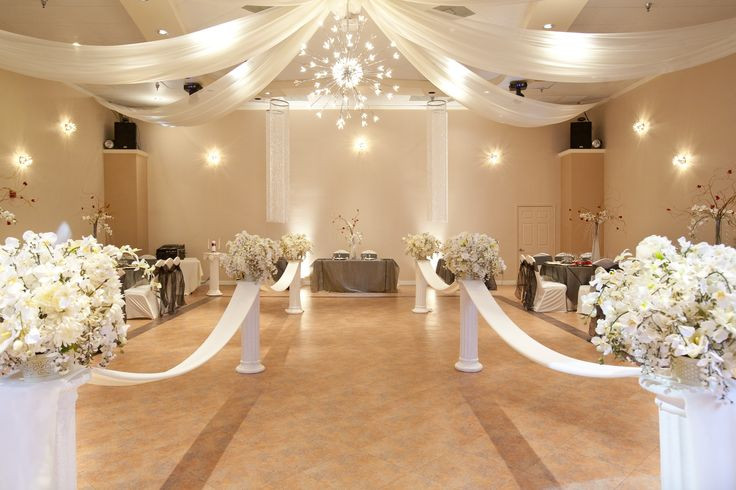 How To Decorate For A Wedding Reception
 Wedding Hall Decor