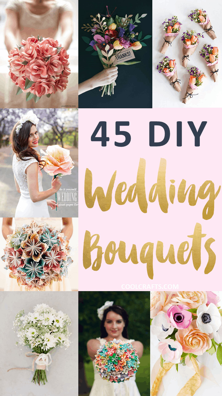 How To DIY Wedding
 45 Stunning Wedding Bouquets You Can Craft Yourself • Cool