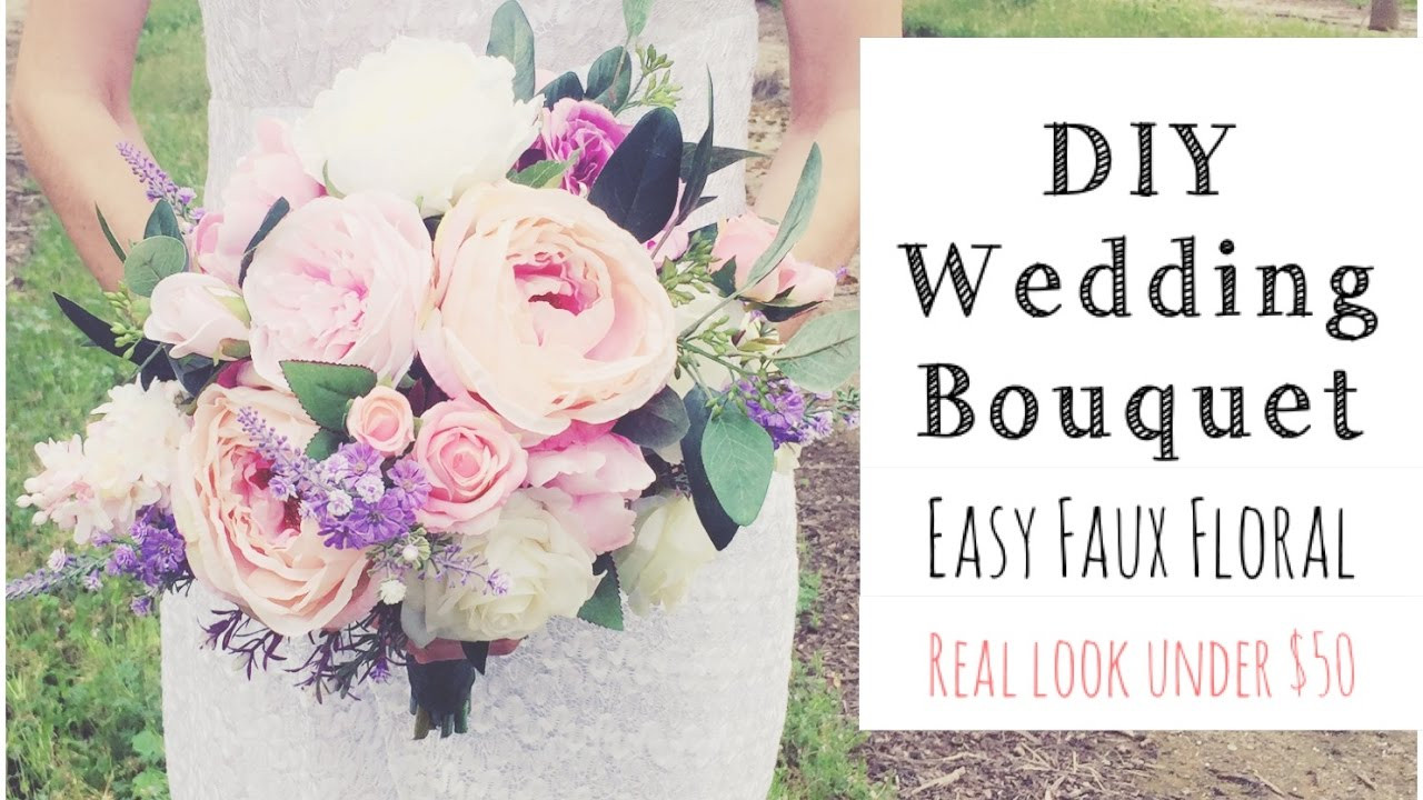 How To DIY Wedding
 HOW To MAKE A WEDDING BOUQUET
