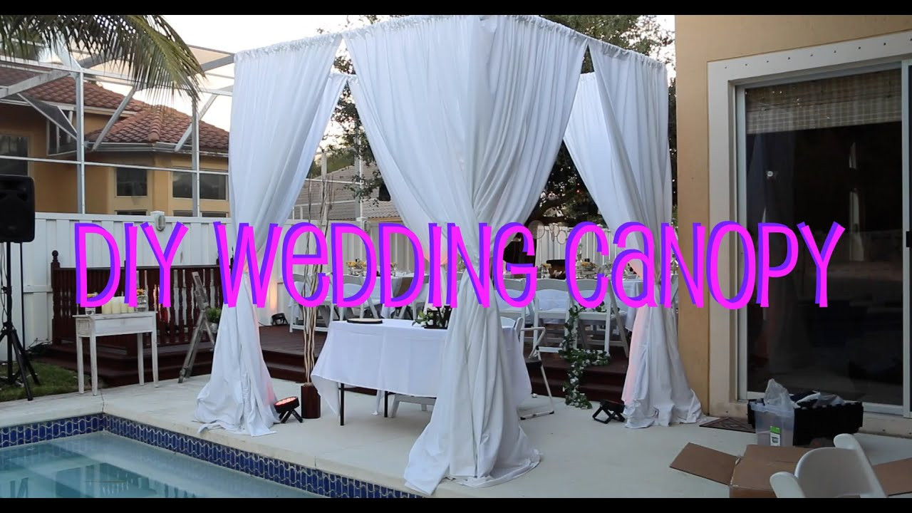 How To DIY Wedding
 DIY Wedding Canopy
