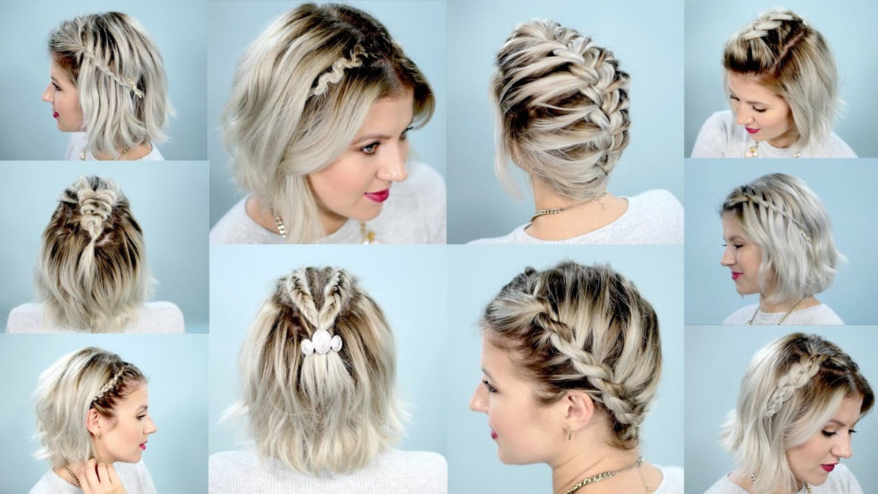 How To Do Cool Hairstyles
 10 EASY BRAIDS FOR SHORT HAIR TUTORIAL